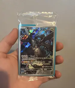 Sealed N's Zekrom Ascended Heroes ETB Promo Pokemon Center Stamped MEP 031 #2 - Image 1