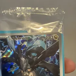 Sealed N's Zekrom Ascended Heroes ETB Promo Pokemon Center Stamped MEP 031 #2 - Image 2