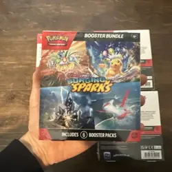 Pokemon TCG Surging Sparks Lot Of 4 Booster Bundles Brand New Sealed - Image 3