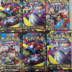 Pokemon TCG Mega Evolution Packs 10 Pack Lot Brand New Recently Released - Image 2