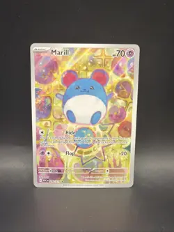 Pokemon Marill 232/217 Full Art Holo Card Basic English 2026 - Image 1