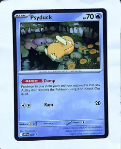 Pokemon Psyduck 007 Me: Mega Evolution Promo Holo Basic 70 HP English - Image 1