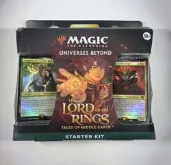 Magic the Gathering, Universe Beyond Lord of the Rings Starter kit Sealed - Image 1