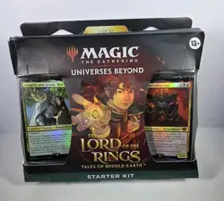 Magic the Gathering, Universe Beyond Lord of the Rings Starter kit Sealed - Image 2