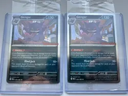 2 x Gengar GameStop Exclusive Promo 050/088 Holo Stamped Pokemon - SEALED - Image 2