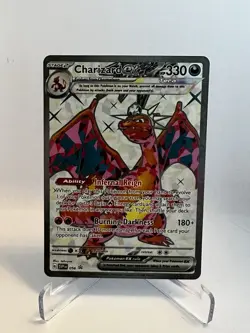 Pokemon TCG Scarlet & Violet Promo Card Charizard Ex Promo #056 Near Mint - Image 1