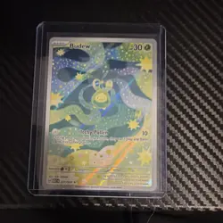 Pokemon Budew Full Art Holo Card 221/217 Basic Plant 2023 English Yuka Hishida - Image 1