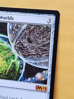1x Crucible of Worlds, LP (see photos), M19, Magic: the Gathering, MtG - Image 4