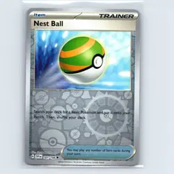 Pokemon SV01: Scarlet & Violet Base Set Nest Ball Holo #181/198 - Image 1