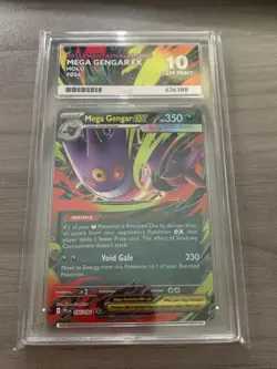 Mega Gengar EX 056/094 - Pokemon Card TCG - Phantasmal Flames ACE 10 - Image 1