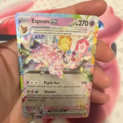 Pokemon Espeon ex Sv: Prismatic Evolutions Double Rare Holo Card - Image 1