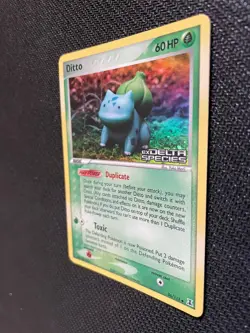 Pokemon Ditto-Bulbasaur EX Delta Species 36/113 Holo Stamp Card - Image 3