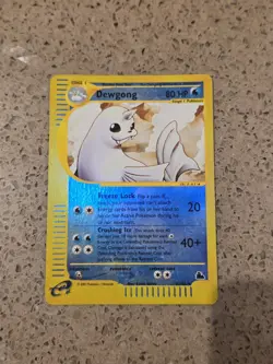 Pokemon Dewgong 7/144 Reverse Holo Skyridge 2003 e-Reader NM - Image 2