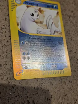 Pokemon Dewgong 7/144 Reverse Holo Skyridge 2003 e-Reader NM - Image 3