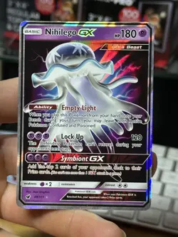Nihilego GX 49/111 Crimson Invasion 2017 Pokemon Card TCG - Image 3