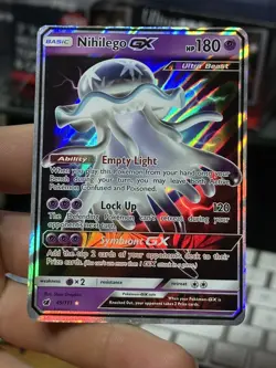 Nihilego GX 49/111 Crimson Invasion 2017 Pokemon Card TCG - Image 4