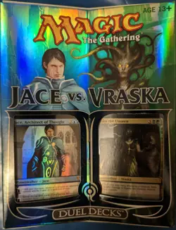 Jace Vs. Vraska Duel Decks Sealed NEW MTG Magic The Gathering Planeswalkers - Image 1
