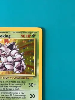 Pokemon TCG Nidoking Holo Base Set 2 Unlimited Raw Ungraded - Image 3