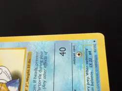 1999 Pokemon Shadowless 1st Edition Base Set Wartortle 42/102 Card - Image 3