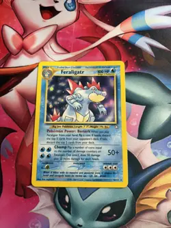 Feraligatr Pokemon Neo Genesis HOLO 4/111 Lightly Played LP Vintage - Image 1