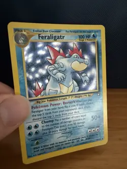 Feraligatr - 4/111 - Holo Rare - Pokemon Neo Genesis - LP-NM - Image 3