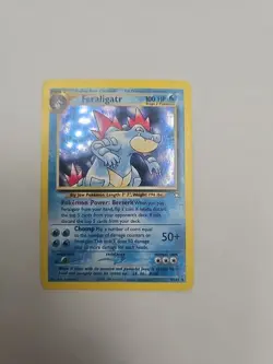 Pokemon Feraligatr 4/111 Neo Genesis Card Unlimited Holo - Image 1