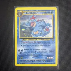 Pokemon TCG Feraligatr 4/111 Holo Neo Genesis Rare - Image 1