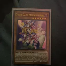 Yugioh Promo Card NM JUMP-EN010 Toon Dark Magician Girl Jump Holo Foil Limited - Image 1