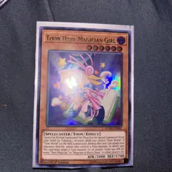 Yugioh Promo Card NM JUMP-EN010 Toon Dark Magician Girl Jump Holo Foil Limited - Image 2