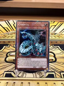 Yugioh Cybertal RA03-DE192 Platinum Secret Rare - Image 1