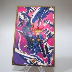 Yu-Gi-Oh BANDAI BANPRESTO Postcard Blue-Eyes Dark Magician Japanese M167 - Image 4