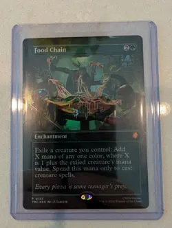Food Chain TMNT MTG TCG Borderless Foil Promo - Image 1
