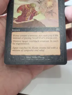 Snuff Out Mercadian Masques Regular ×4 Mint/NM - Image 2