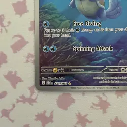 Wartortle 171/165 Illustration Rare Pokemon TCG Scarlet & Violet 151 LP - Image 4