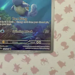 Wartortle 171/165 Illustration Rare Pokemon TCG Scarlet & Violet 151 LP - Image 5