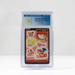 Cgc 10 1998 Pokemon Series 4 Fire Type Charizard Bandai Sealdass Japanese Low PO - Image 1