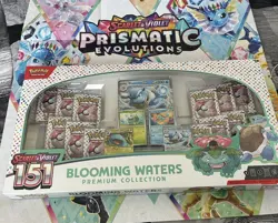 Pokemon - Scarlet & Violet - 151 - Blooming Waters Premium Collection Box Sealed - Image 1