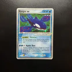 Pokemon Card Kyogre ex Holo 95/100 EX Guardiani dei Cristalli ENG Near Mint NM - Image 1