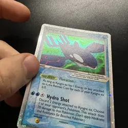 Pokemon Card Kyogre ex Holo 95/100 EX Guardiani dei Cristalli ENG Near Mint NM - Image 3
