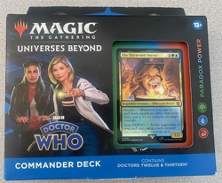 Magic: The Gathering Universes Beyond Doctor Who Commander Deck Paradox Power - Image 1