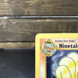 Pokemon Ninetales 012/102 Base Set Shadowless Holo Rare 80 HP Card English - Image 5