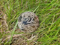 pokemon metal charizard gold coin - Image 4