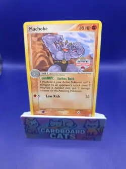 Machoke 41/101 Hidden Legends / Stamped State Championship POKEMON 2004 - Image 1