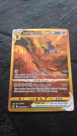 Pokemon Origin Forme Dialga VSTAR Crown Zenith GG68/GG70 - Image 1