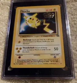 #4 Pikachu B.S. Promo- The First Movie 1999 Pokemon Card - Image 3
