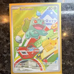 Pokemon TCG Bulbasaur MEP 037 Promo Stamped 2026 Basic HP 80 Leech Seed Saboteri - Image 1
