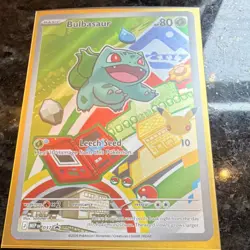 Pokemon TCG Bulbasaur MEP 037 Promo Stamped 2026 Basic HP 80 Leech Seed Saboteri - Image 2