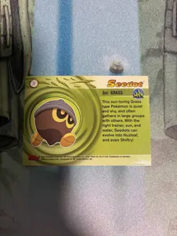 Topps Pokemon Advanced Non Holo Seedot #71 NM - Image 2