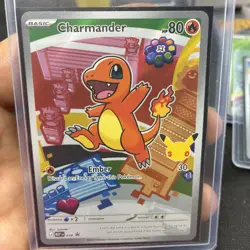 Pokemon Charmander Mega Evolution Promo Holo Basic 80 HP Ember Attack Card - Image 1