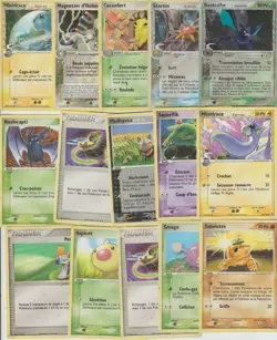 Lot 15 cartes POKEMON 2006 FRANCAISES POOR-EX Nostenfer δ Delta Species DS 2/113 - Image 1